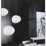 HaloShine Runde Glas Pendelleuchte | Moderne Hängeleuchte | Elegante Deckenbeleuchtung