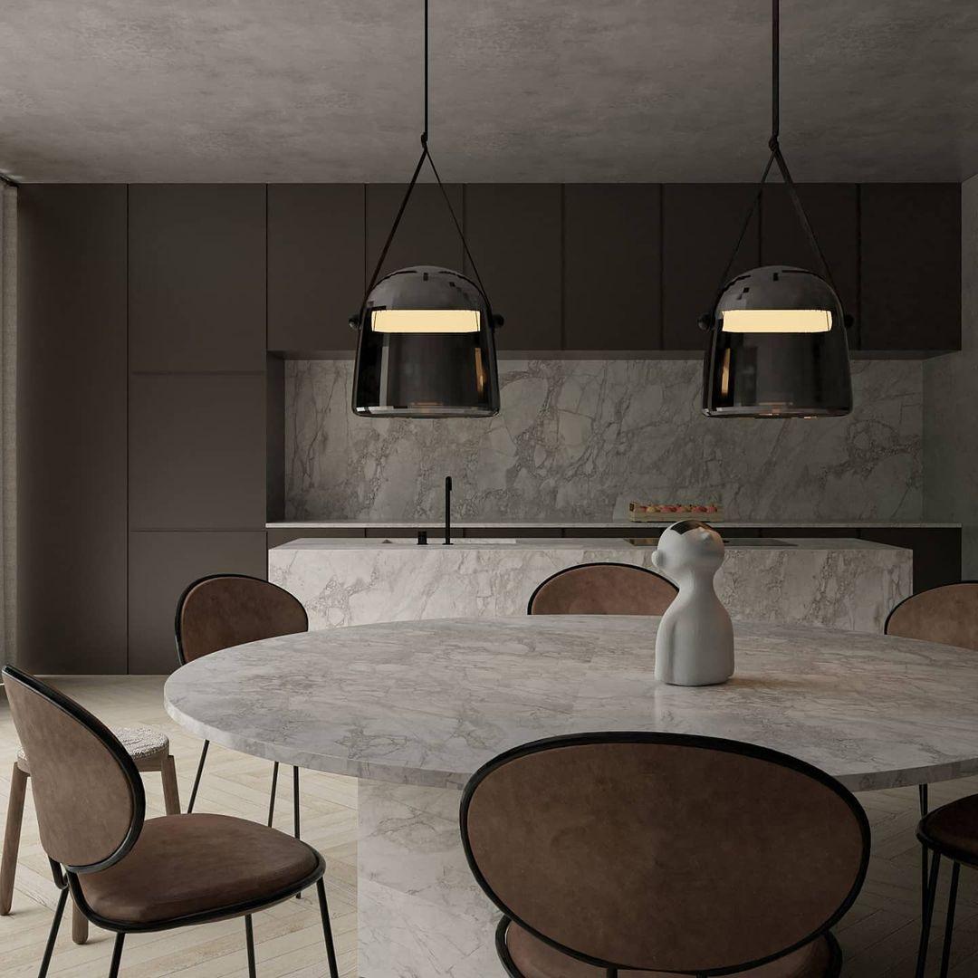 NeoLume Pendelleuchte | Elegantes Design | Dimmbares LED Licht | Modernes Dekor