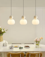 NatureGlow Natürliche Pendelleuchte | Modernes Design | Handgefertigt | Ideal für Wohnzimmer & Esszimmer