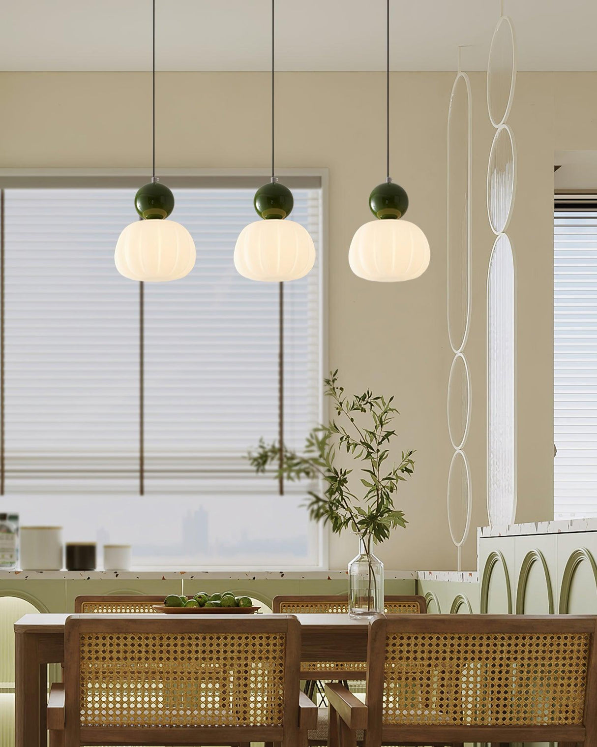 NatureGlow Natürliche Pendelleuchte | Modernes Design | Handgefertigt | Ideal für Wohnzimmer & Esszimmer