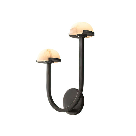 Lunomush Pilz-Alabaster Wandleuchte | Elegantes Design | Weiches Licht für Zuhause