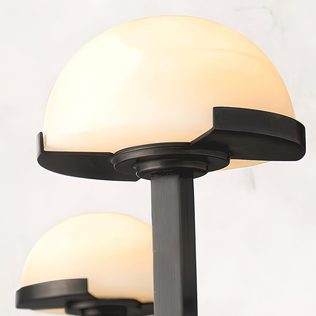Lunomush Pilz-Alabaster Wandleuchte | Elegantes Design | Weiches Licht für Zuhause