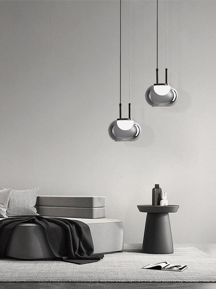 HaloGlide Mystique Pendelleuchte | Modernes LED-Design | Dimmbare Beleuchtung | Zeitlose Eleganz