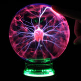 PlasmaNova Plasmakugel Nachtlicht | Interaktive Beleuchtung | Dekorative Tischlampe | Perfekt für Zuhause und Büro