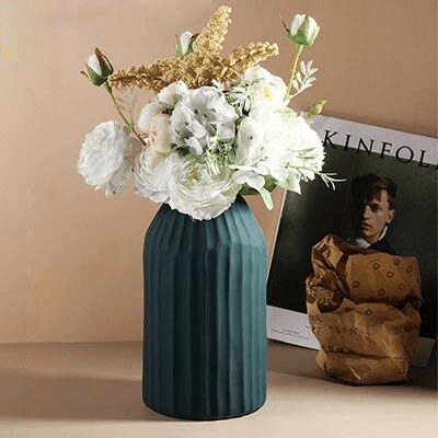 Isabellia Strukturierte Keramik-Töpfe | Modernes Design | Dekoration für Pflanzen & Blumen | In verschiedenen Farben