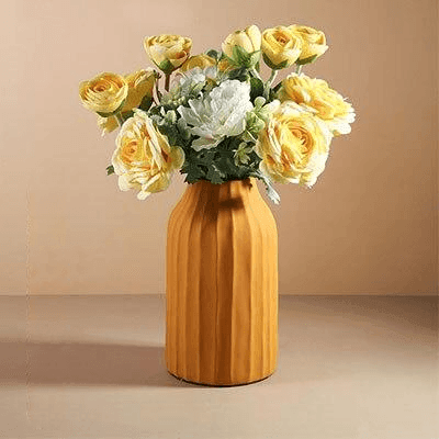 Isabellia Strukturierte Keramik-Töpfe | Modernes Design | Dekoration für Pflanzen & Blumen | In verschiedenen Farben