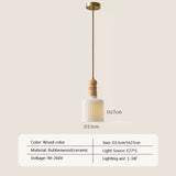 Crearo Nordic Pendelleuchte aus Massivholz | Skandinavisches Design | Warmes & Kaltes Licht | Stilvolle Beleuchtung für Zuhause