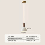Crearo Nordic Pendelleuchte aus Massivholz | Skandinavisches Design | Warmes & Kaltes Licht | Stilvolle Beleuchtung für Zuhause
