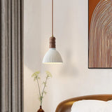 Crearo Nordic Pendelleuchte aus Massivholz | Skandinavisches Design | Warmes & Kaltes Licht | Stilvolle Beleuchtung für Zuhause