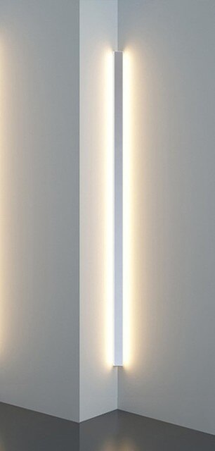 LumiLine Minimalistische LED Wandleuchte | Lineares Design | Atmosphärische Beleuchtung | Modern & Stilvoll | Deko für Zuhause
