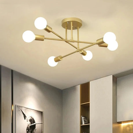 LunoGlow LED-Deckenleuchte | Modernes Design | Dimmbar | Energiesparend | Wohnraumbeleuchtung