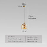 LumiSphere Minimalistische Glaslampe | Modernes Design | Elegante Dekoleuchte für Zuhause