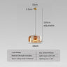 LumiSphere Minimalistische Glaslampe | Modernes Design | Elegante Dekoleuchte für Zuhause