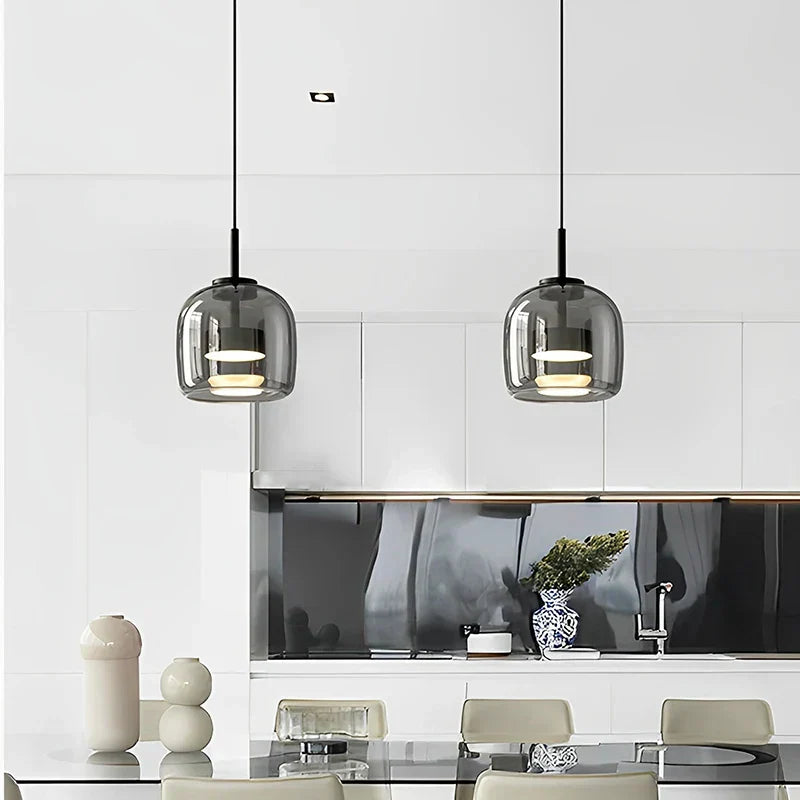 LumiSphere Minimalistische Glaslampe | Modernes Design | Elegante Dekoleuchte für Zuhause