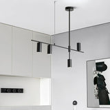 LunaRay Moderner Kronleuchter | Elegante Beleuchtung | Längliches Design | LED-Pendelleuchte