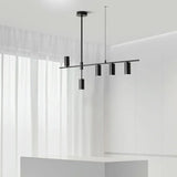 LunaRay Moderner Kronleuchter | Elegante Beleuchtung | Längliches Design | LED-Pendelleuchte