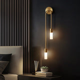 LumiU – Minimalistisches U-Design LED Wandleuchte | 2 Lichter | Metall & Kupfer
