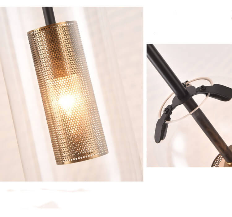 LumiGlass Zylinder-Wandleuchte mit Klarglas | Modernes Design | Stilvolle Beleuchtung für Zuhause und Büro