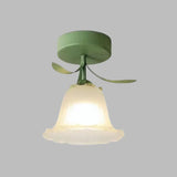 FleurTiffany Französische Tiffany-Deckenleuchte | Blumenmuster | Elegantes Jugendstil-Design für Ihr Zuhause