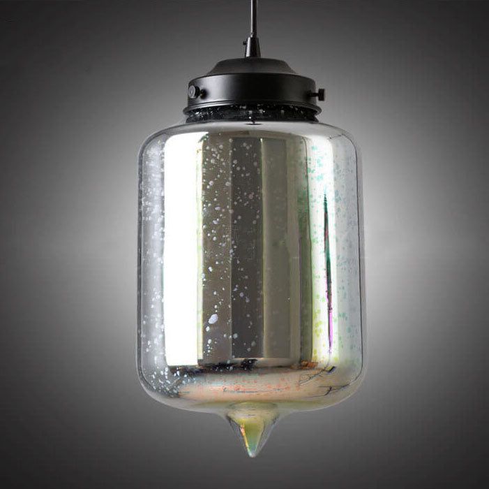 CelestaFlare Kreative 3D-Feuerwerk-Pendelleuchte | Glasdesign | Modernes Stimmungslicht | Dekorative Hängelampe für Zuhause