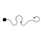 Serpenta Moderne LED Wandlampe | Aluminium | Geschwungenes Design | Dimmbar | Stilvolle Beleuchtung