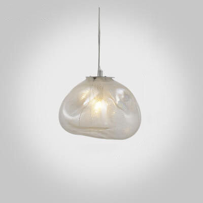CloudNova Glas Pendelleuchte | Modernes Design | Einzigartiger Wolken-Look | Stimmungsvolle Beleuchtung