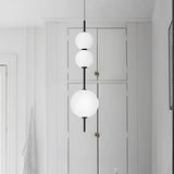 Orbessa LED Pendelleuchte | Zeitloses Kugeldesign aus Glas | Warmweißes Licht | Moderne Beleuchtung