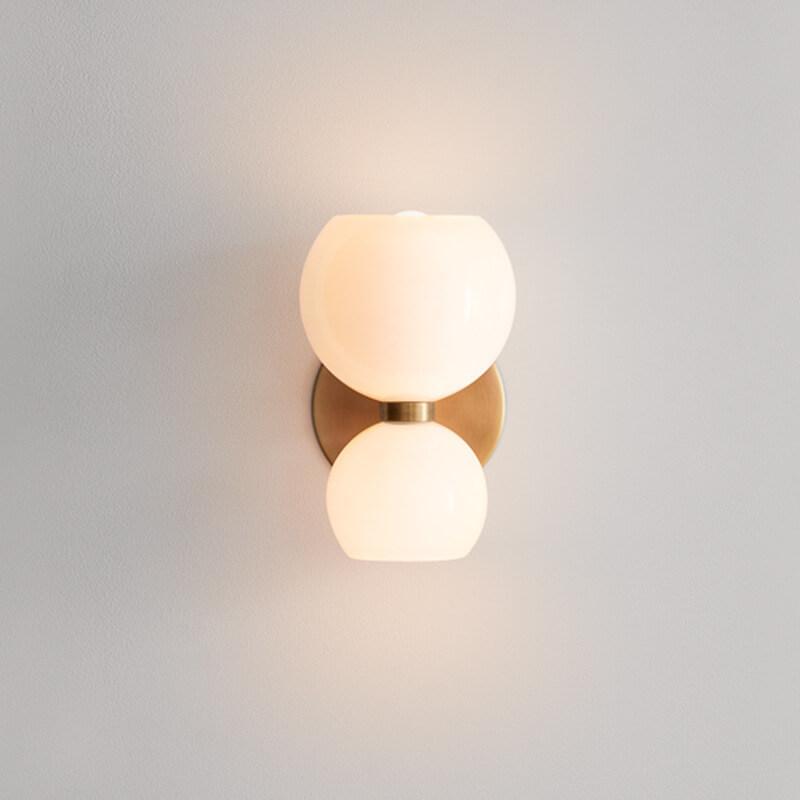 Bowlite Wandlampe mit modernem Design | 2-Licht-Schale | Elegante Beleuchtung für Zuhause