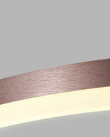 Glintora Elegante Ring-Deckenleuchte | LED-Technologie | Dimmbares Licht | Modernes Design