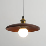 SolaraLite – Minimalistische Holz Pendelleuchte | Tellerdesign | Nachhaltige Beleuchtung für Zuhause