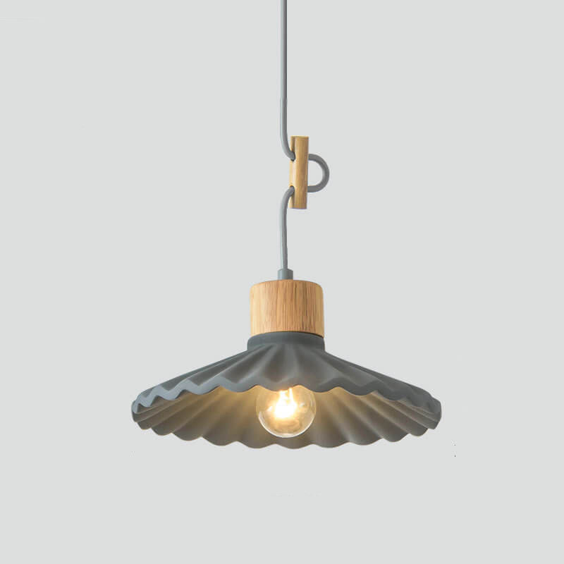 CemLight Moderne Macaron Pendelleuchte | Zement-Schirm | Skandinavisches Design | Stilvolle Beleuchtung | Für Wohn- und Essbereiche