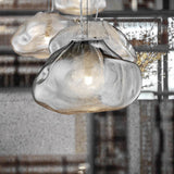 CloudNova Glas Pendelleuchte | Modernes Design | Einzigartiger Wolken-Look | Stimmungsvolle Beleuchtung