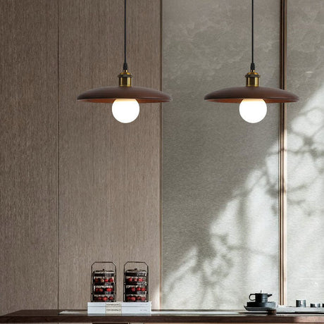 SolaraLite – Minimalistische Holz Pendelleuchte | Tellerdesign | Nachhaltige Beleuchtung für Zuhause