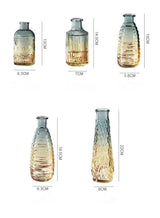 Gradivo Gradient Glasflaschen-Vasen | Modernes Design | Stilvolle Wohnaccessoires