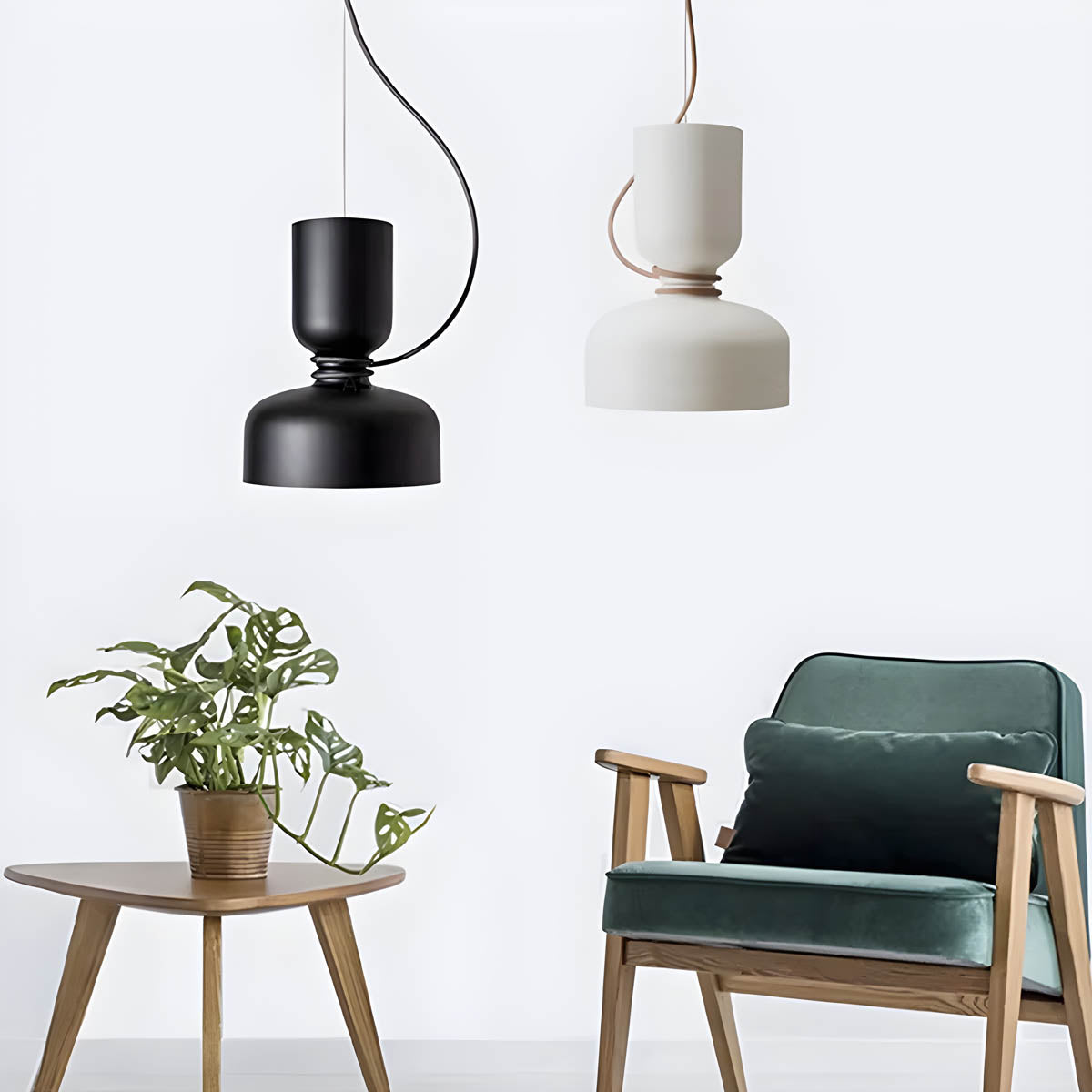 GeoAura Geometrisches Design Pendelleuchte | Elegantes Lichtspiel | Modernes Interieur