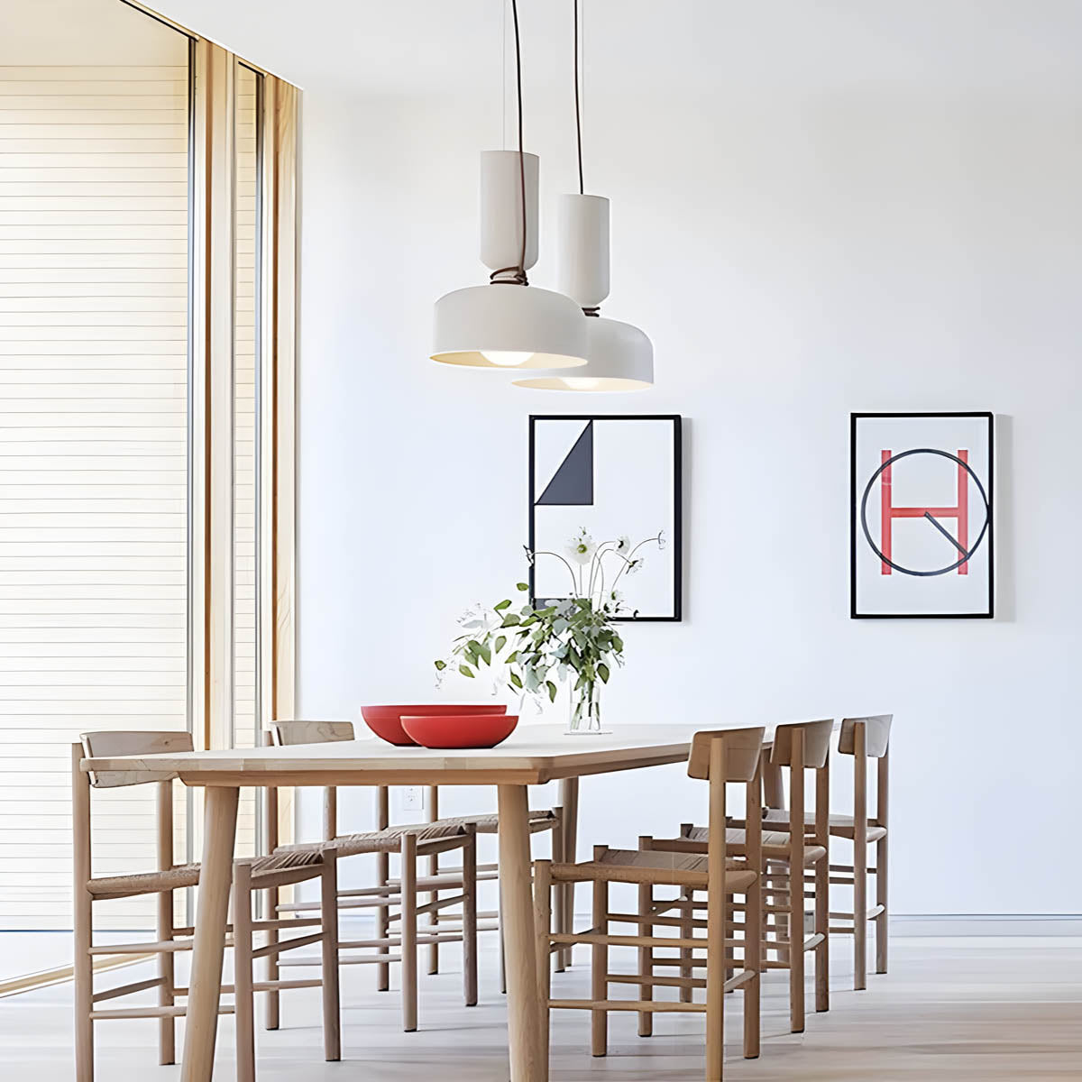 GeoAura Geometrisches Design Pendelleuchte | Elegantes Lichtspiel | Modernes Interieur