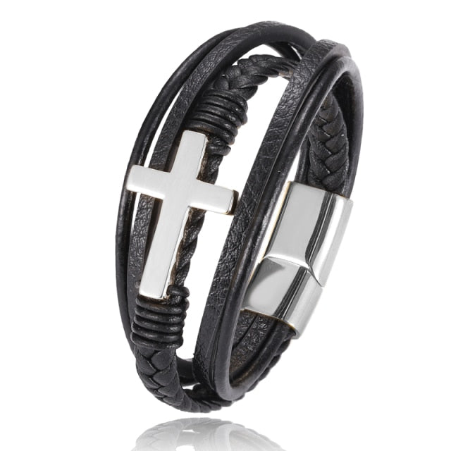 ZenBrace Männer Chakra Armband | Natürliche Heilsteine | Energieausgleich | Stilvolle Männeraccessoires