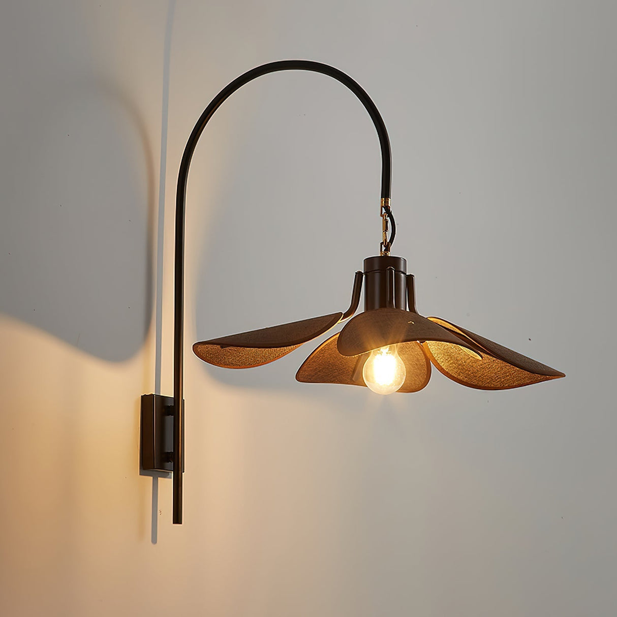 LumaPetal LED Wandleuchte | Modernes Design | Dimmbar | Warmweiß & Kaltweiß | Dekolicht für Zuhause