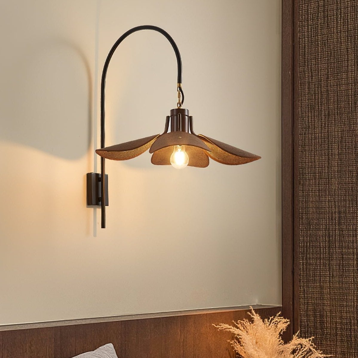 LumaPetal LED Wandleuchte | Modernes Design | Dimmbar | Warmweiß & Kaltweiß | Dekolicht für Zuhause