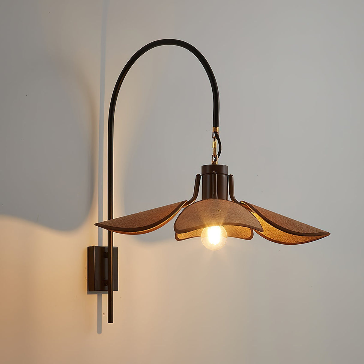 LumaPetal LED Wandleuchte | Modernes Design | Dimmbar | Warmweiß & Kaltweiß | Dekolicht für Zuhause
