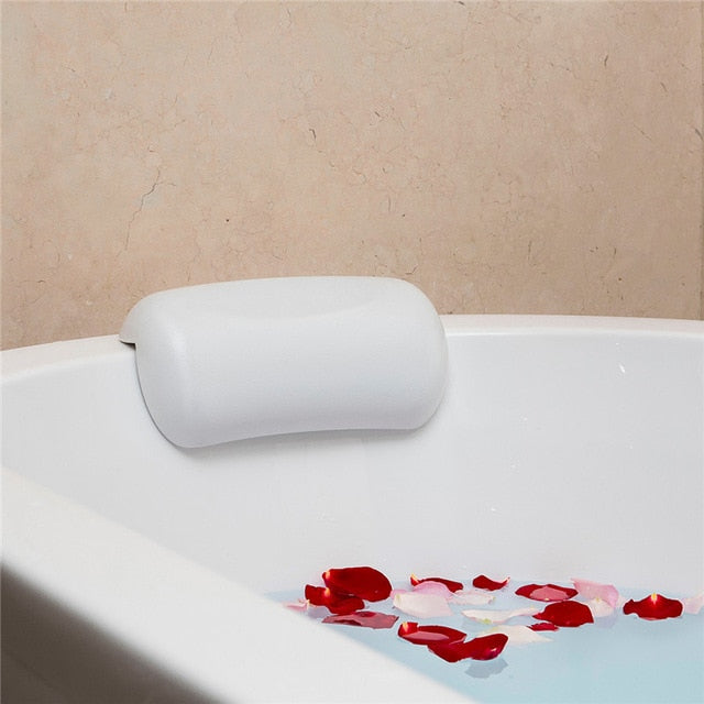 AquaSerenity Badekissen | Ergonomisch | Wasserdicht | Rutschfest | Perfekte Entspannung im Bad