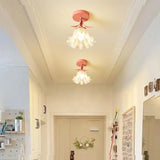 FleurTiffany Französische Tiffany-Deckenleuchte | Blumenmuster | Elegantes Jugendstil-Design für Ihr Zuhause