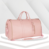 PackMate Faltbare Reisetasche | Leicht, Geräumig & Vielseitig | Perfekt für Reisen & Alltag | In Schwarz, Beige & Rosa erhältlich
