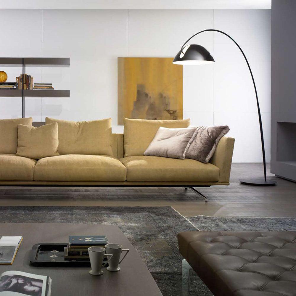 LumoArch Premium LED Bogenstehleuchte | Modernes Design | Dimmbar | Wohnzimmer Beleuchtung