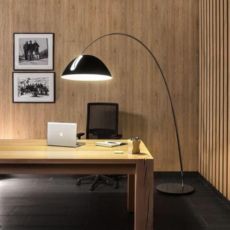 LumoArch Premium LED Bogenstehleuchte | Modernes Design | Dimmbar | Wohnzimmer Beleuchtung