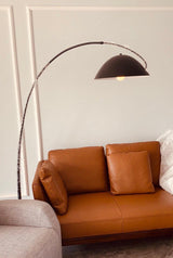 LumoArch Premium LED Bogenstehleuchte | Modernes Design | Dimmbar | Wohnzimmer Beleuchtung