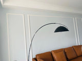 LumoArch Premium LED Bogenstehleuchte | Modernes Design | Dimmbar | Wohnzimmer Beleuchtung