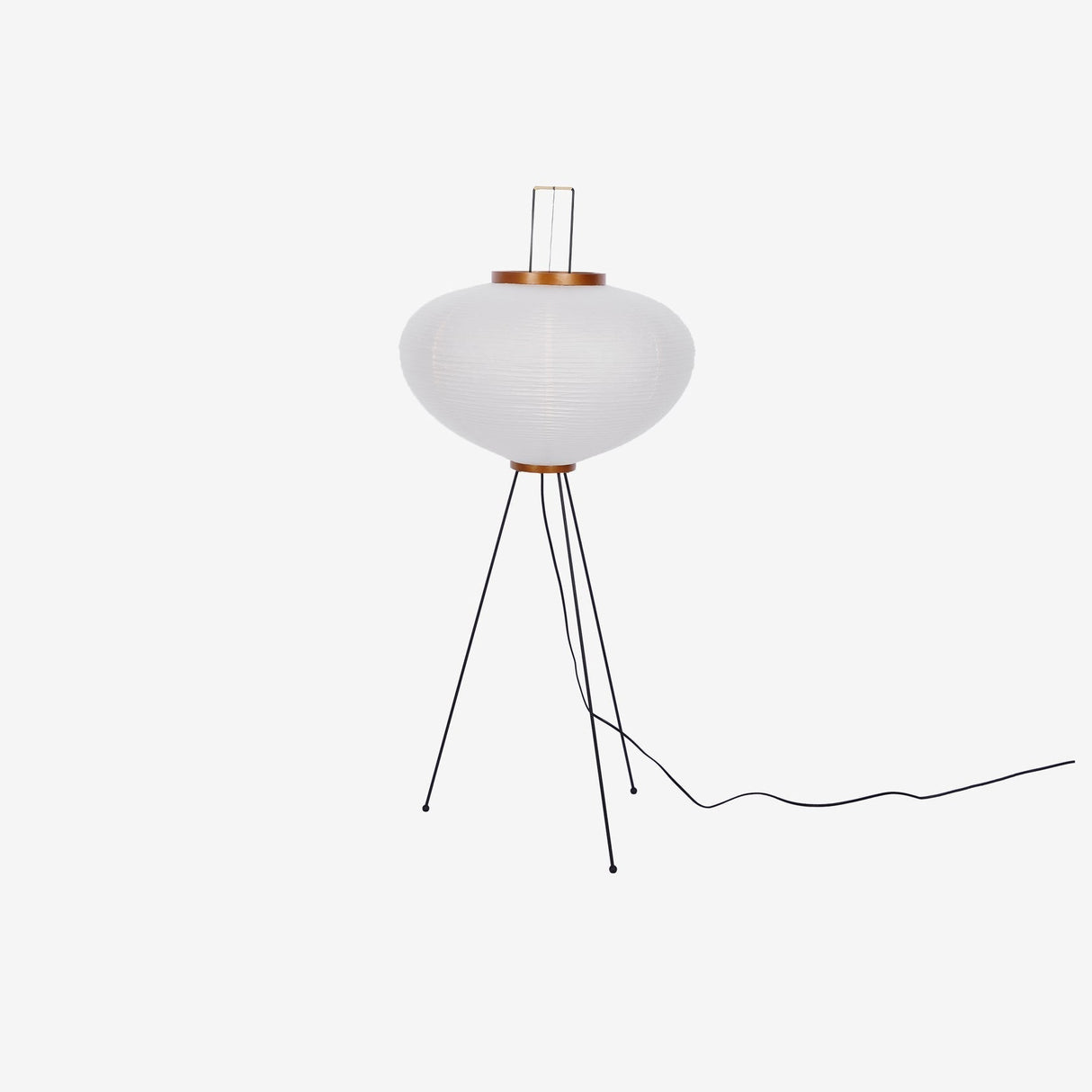 SereniLum Reispapier Stehlampe | Minimalistisches Design | Warmweißes LED-Licht | Nachhaltige Deko für Zuhause