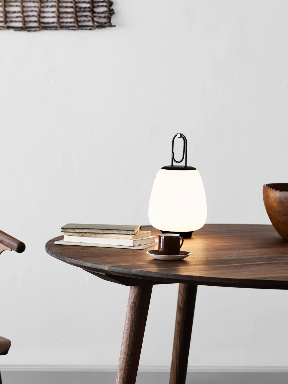 GlowMate Tragbare Laterne Tischlampe | Eingebaute Batterie | LED Licht | Warmes & Kühles Licht | Perfekte Stimmungsbeleuchtung
