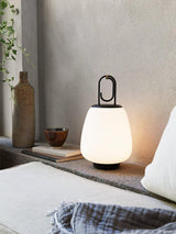 GlowMate Tragbare Laterne Tischlampe | Eingebaute Batterie | LED Licht | Warmes & Kühles Licht | Perfekte Stimmungsbeleuchtung